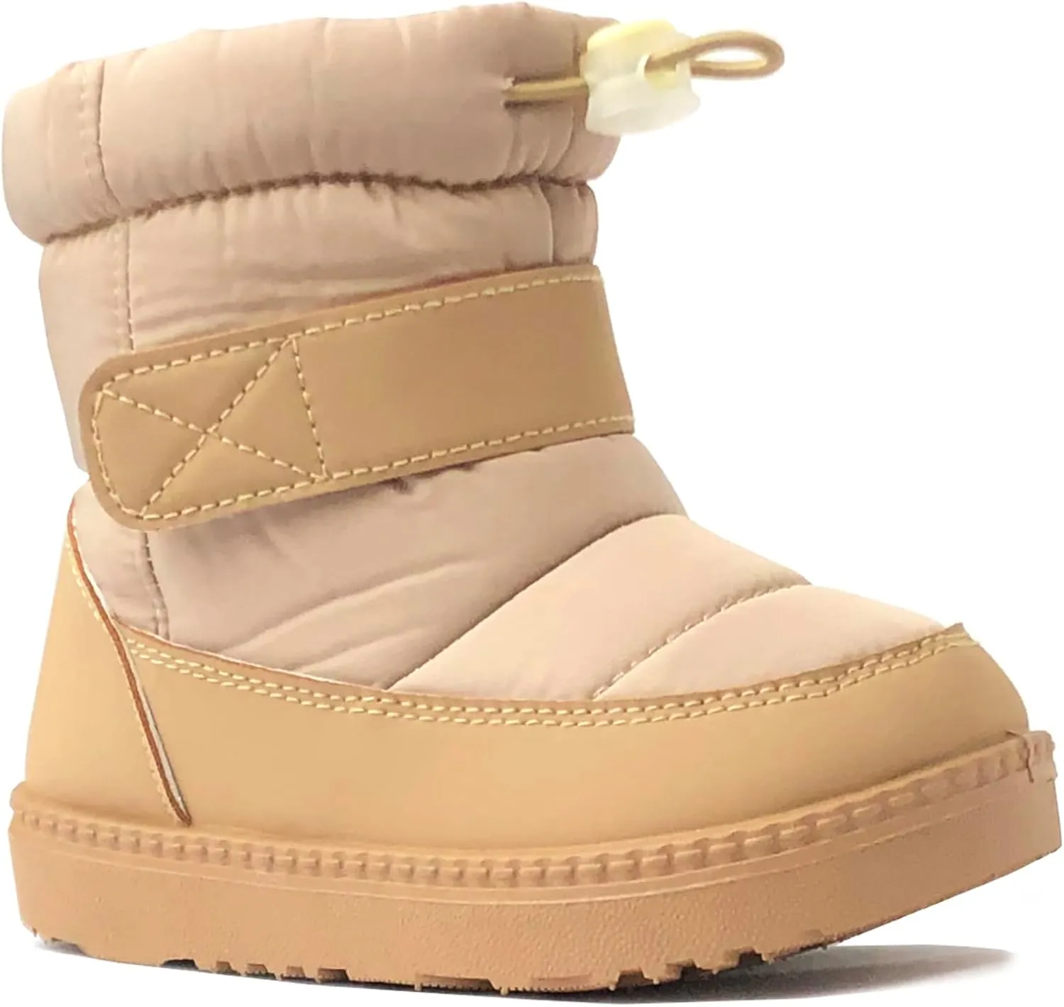 REDVOLUTION Kids Boots Toddler Girls Cute Butterfly Bow | PomPom PU leather Boot (Toddler/Small Kid)