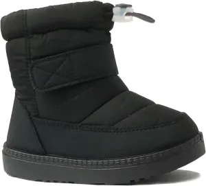 REDVOLUTION Kids Boots Toddler Girls Cute Butterfly Bow | PomPom PU leather Boot (Toddler/Small Kid)