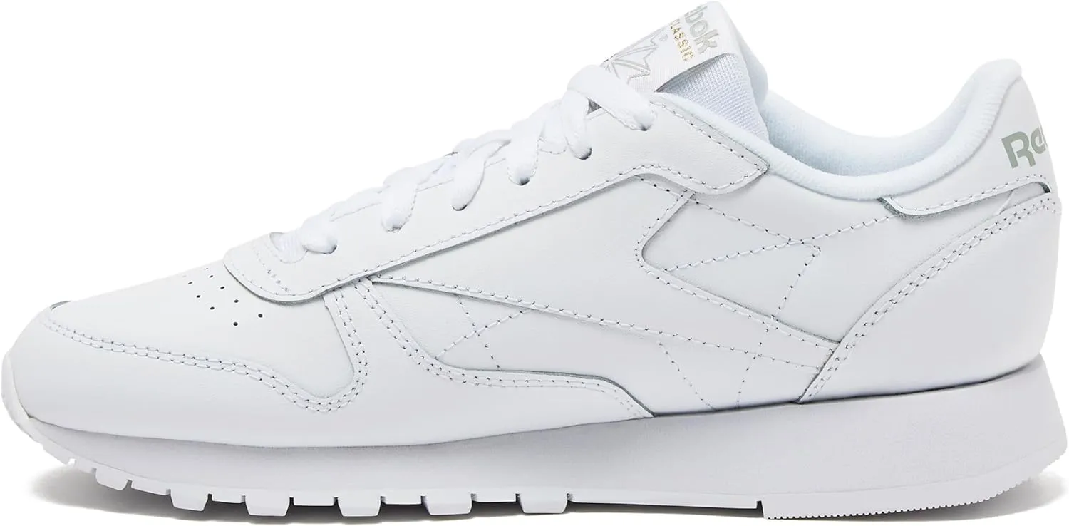 Reebok Classic Leather Sneakers for Women - Black or White Tennis Shoes Womens Size 5 to 12