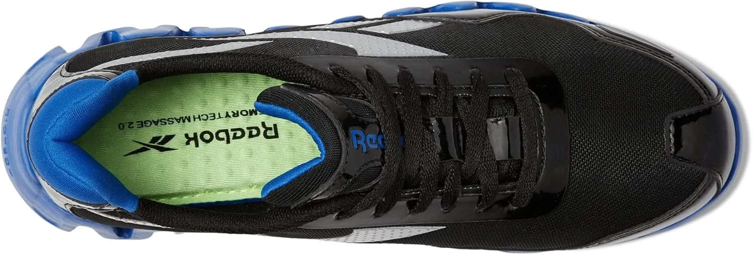 Reebok Mens Black Mesh Work Shoes Zig Pulse Athletic CT
