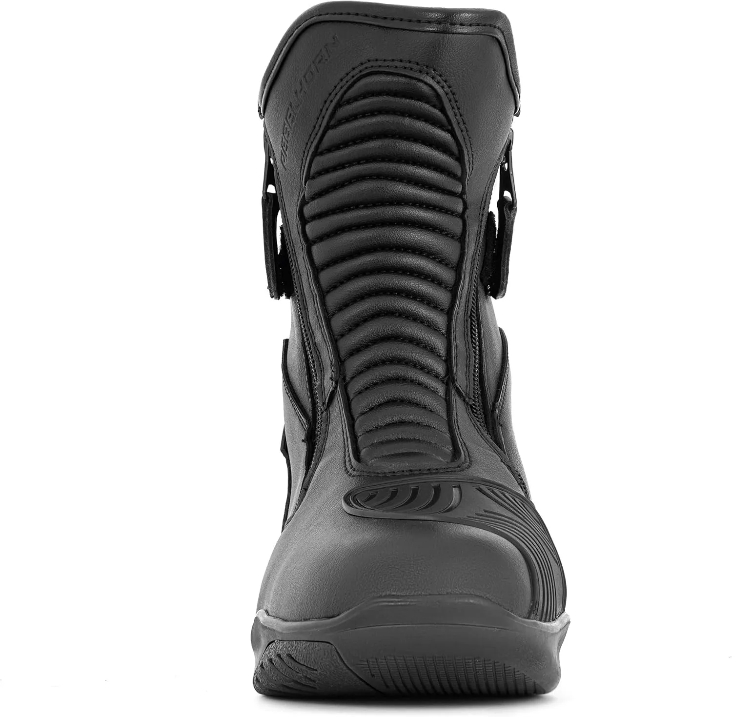 Rio Motorcycle Boots for Men and Women, PU Leather, Hipora Membrane, Ankle Protection, Two Long Zips, Antibacterial Insole, Reflective Elements, Sizes up to 48