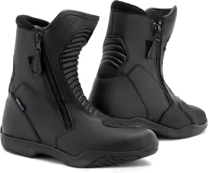 Rio Motorcycle Boots for Men and Women, PU Leather, Hipora Membrane, Ankle Protection, Two Long Zips, Antibacterial Insole, Reflective Elements, Sizes up to 48