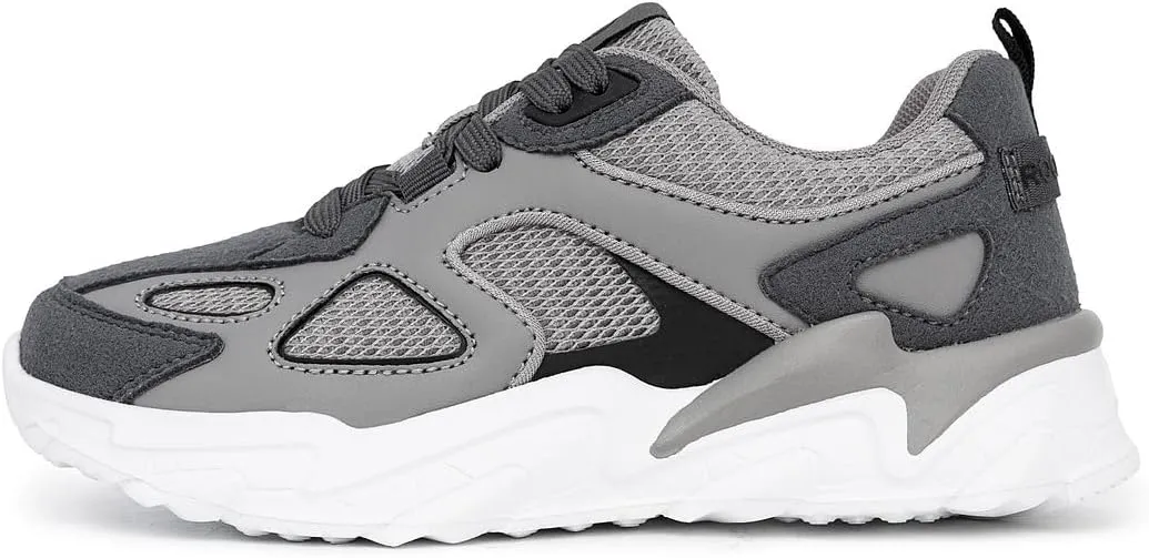 Rockport Kids Boys Sneakers - Durable, Breathable Mesh Design with Cushioned Sole for Comfort - Athletic Shoes for Walking, Running, and School Lace-Up/Bungee (Big Kids & Little Kids)