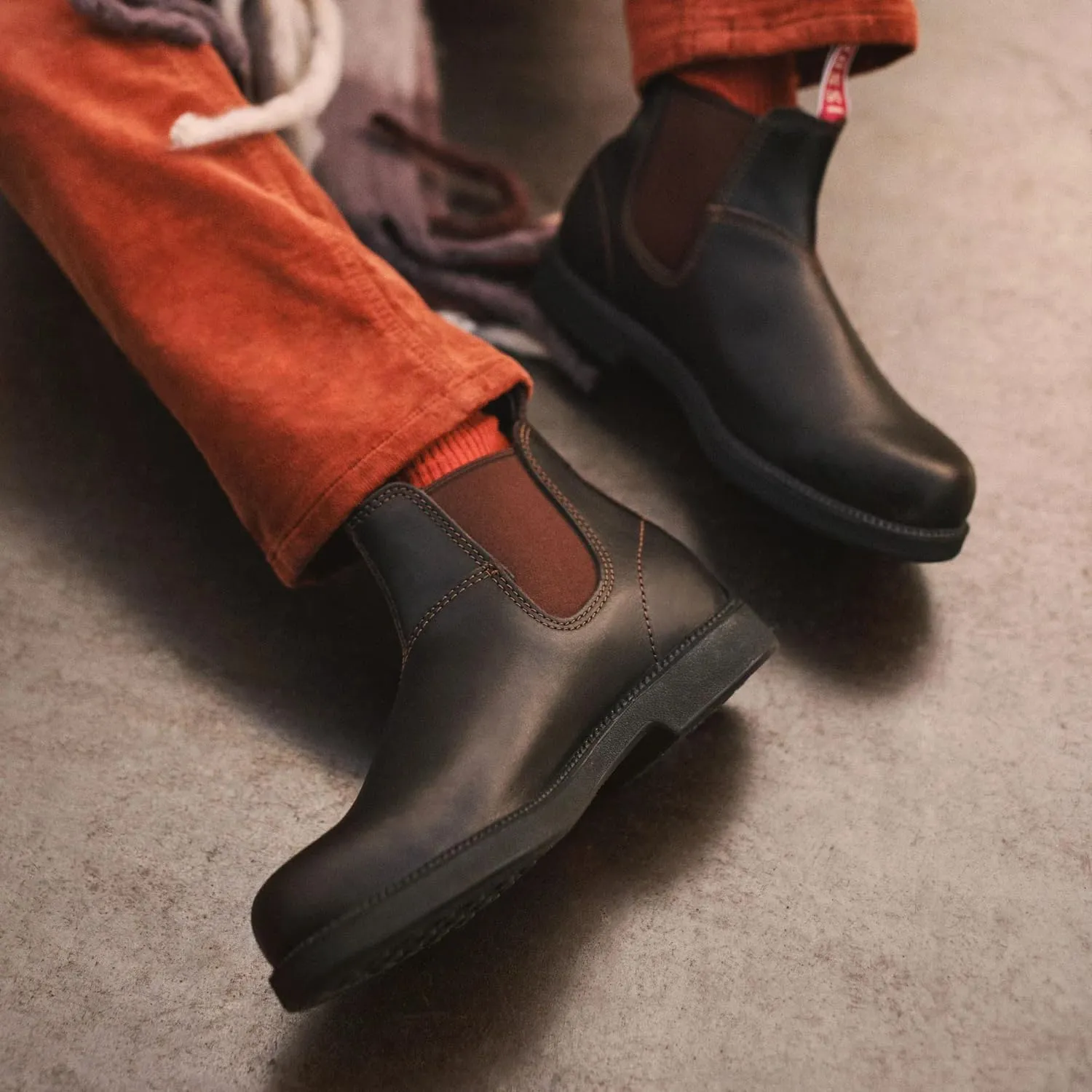 Rossi Booma 607 Leather Chelsea Australian Unisex Ankle Boots