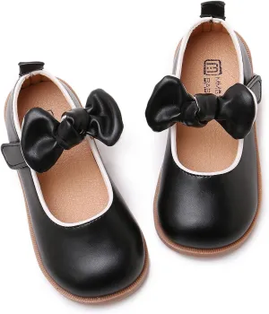 RVROVIC Little Girls Mary Jane Flats Gracy Ballet Princess Toddler Dress Shoes School Birthday Party