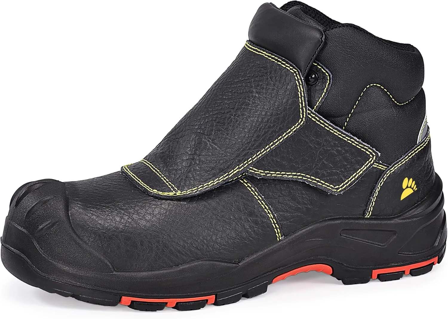 SAFETOE Welding Boots for Men - Composite Toe Safety Boot, Fire and 300 Heat Resistant, Welder Working Footwear