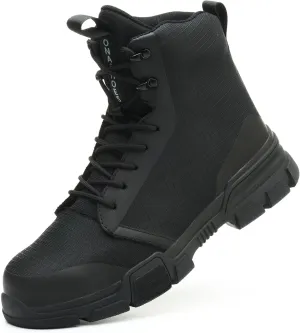 Safety Boots Work Boots Steel Toe Cap Boots Safety Shoes Steel Toe Shoes Safety Trainers Work Shoes Lightweight Comfortable Non Slip Men's Women's Ladies