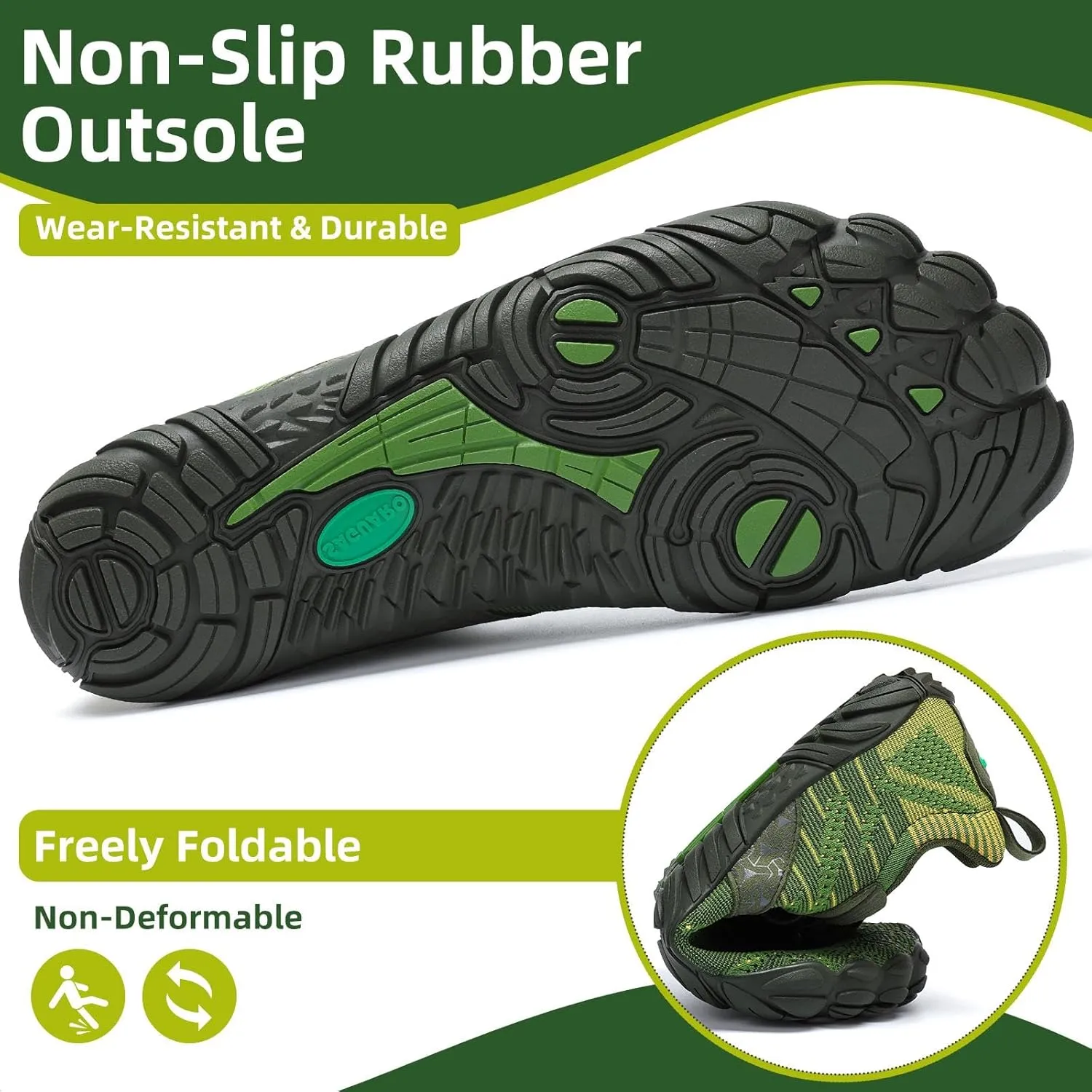 SAGUARO Womens Mens Barefoot Shoes Minimalist Trail Runner Wide Toe Box Zero Drop Outdoor Cross Training Shoe