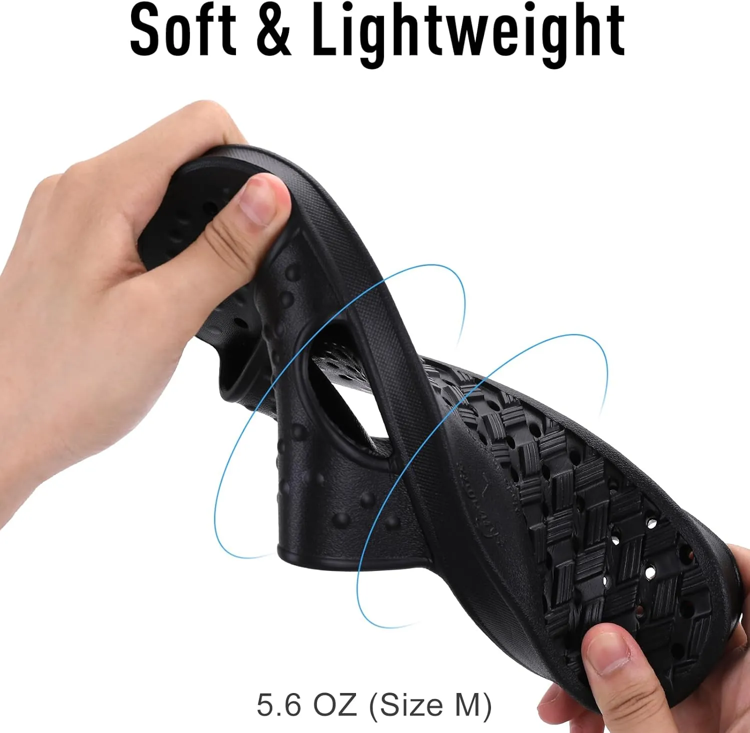 shevalues Shower Shoes for Women with Arch Support Quick Drying Pool Slides Lightweight Beach Sandals with Drain Holes