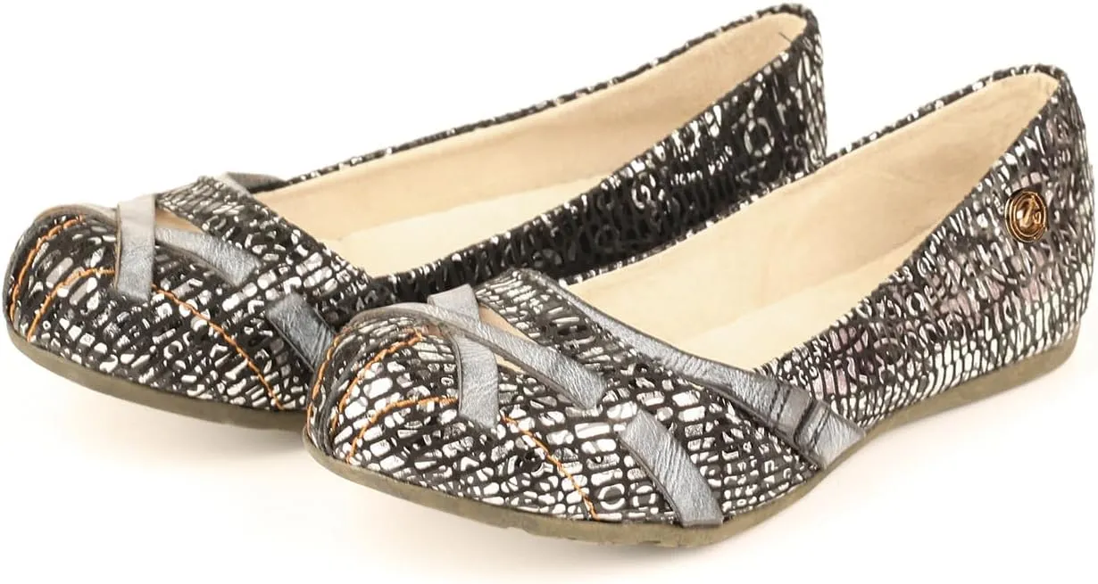 SHOELANDER Women's Slip on Flats Work Shoes for Business Casual