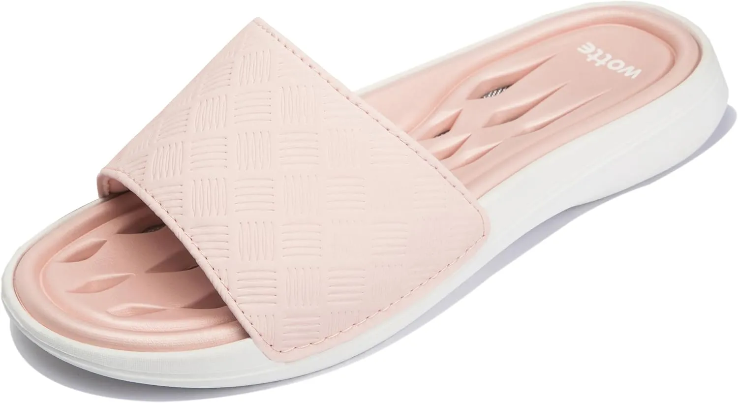 Shower Shoes for Women with Quick Drying Holes Non Slip Drain Pool Slides Lightweight Bathroom Slippers College Dorm Gym Beach Dorm Home Slides
