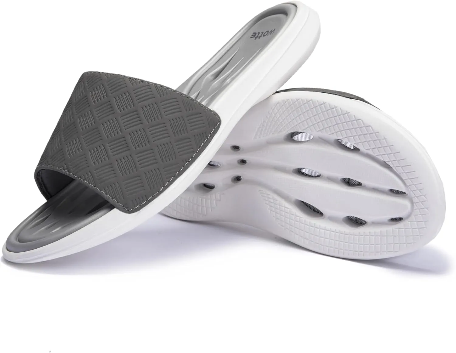 Shower Shoes for Women with Quick Drying Holes Non Slip Drain Pool Slides Lightweight Bathroom Slippers College Dorm Gym Beach Dorm Home Slides