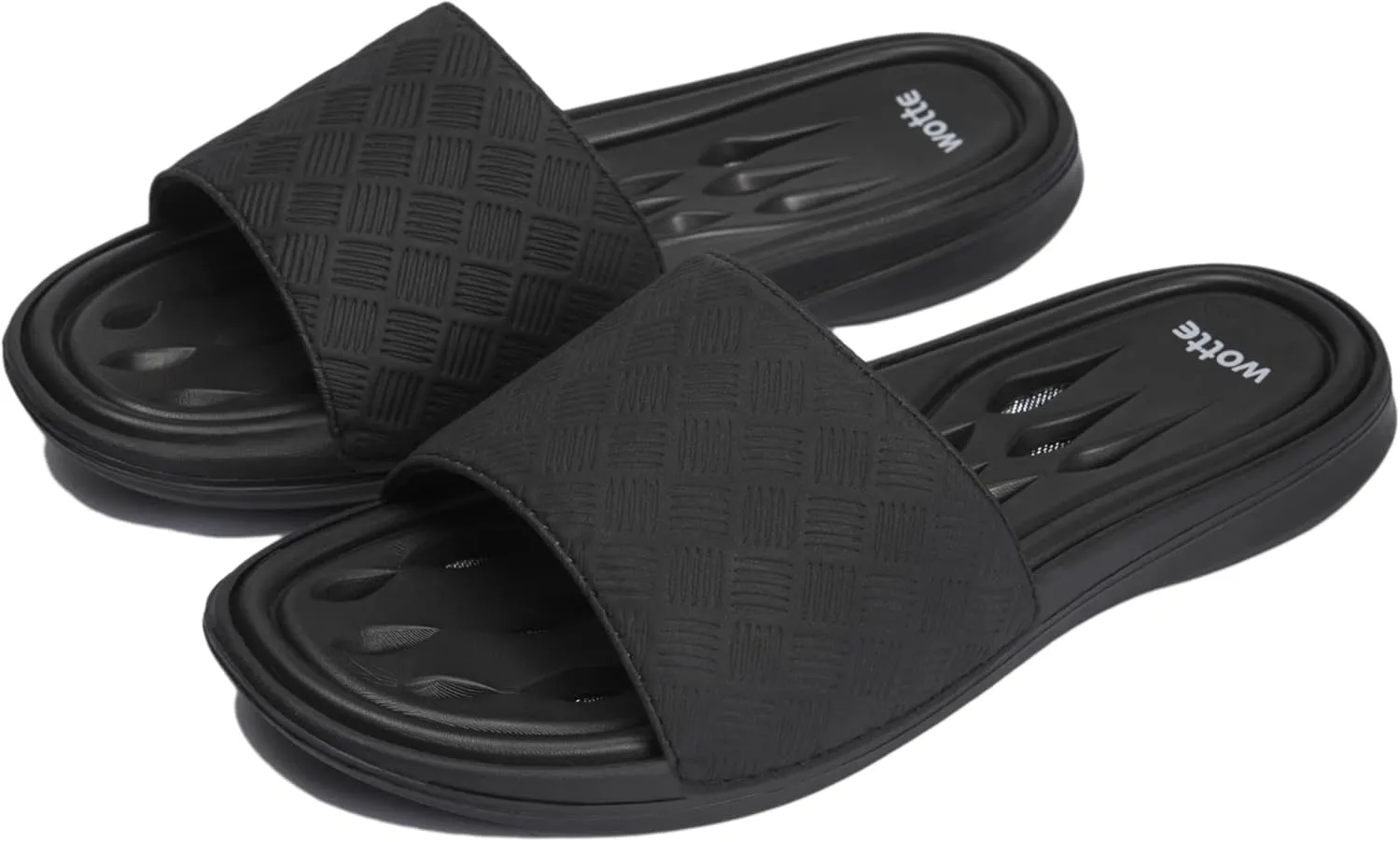 Shower Shoes for Women with Quick Drying Holes Non Slip Drain Pool Slides Lightweight Bathroom Slippers College Dorm Gym Beach Dorm Home Slides