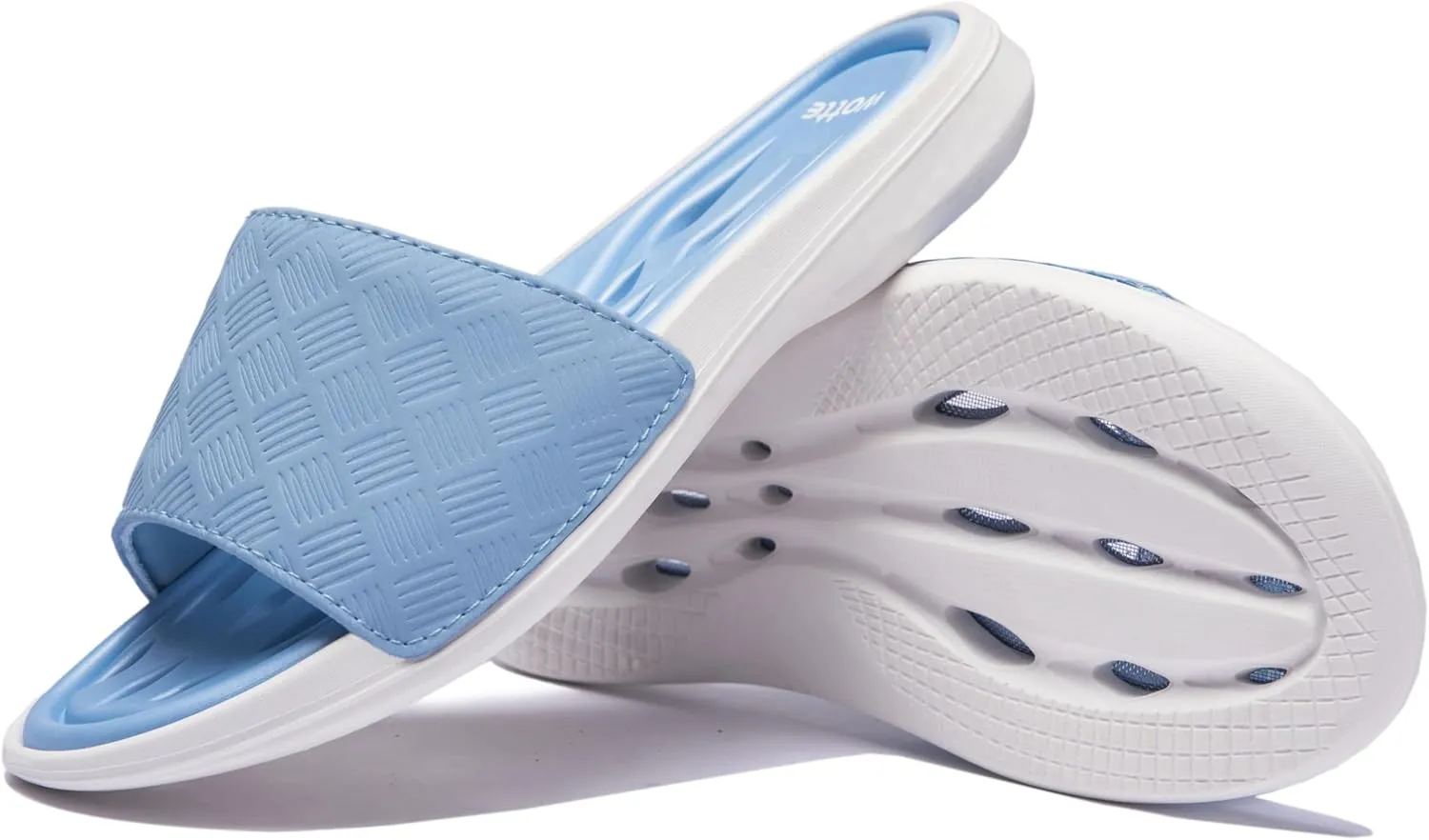 Shower Shoes for Women with Quick Drying Holes Non Slip Drain Pool Slides Lightweight Bathroom Slippers College Dorm Gym Beach Dorm Home Slides