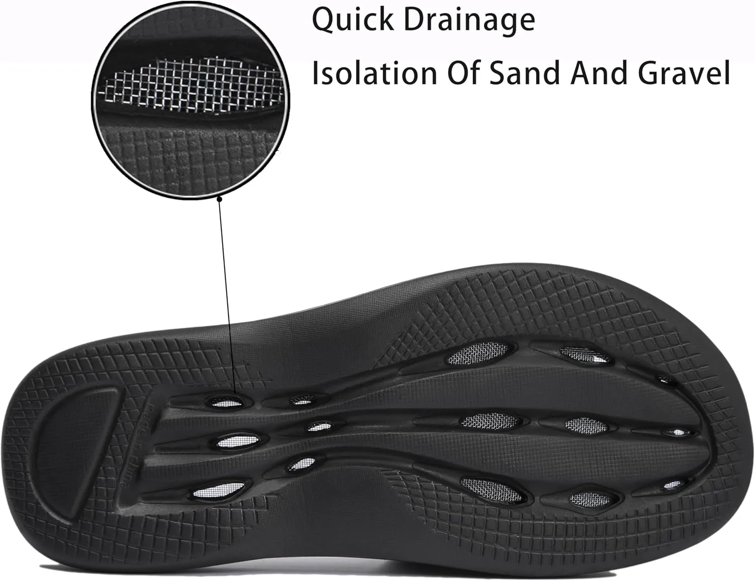 Shower Shoes for Women with Quick Drying Holes Non Slip Drain Pool Slides Lightweight Bathroom Slippers College Dorm Gym Beach Dorm Home Slides
