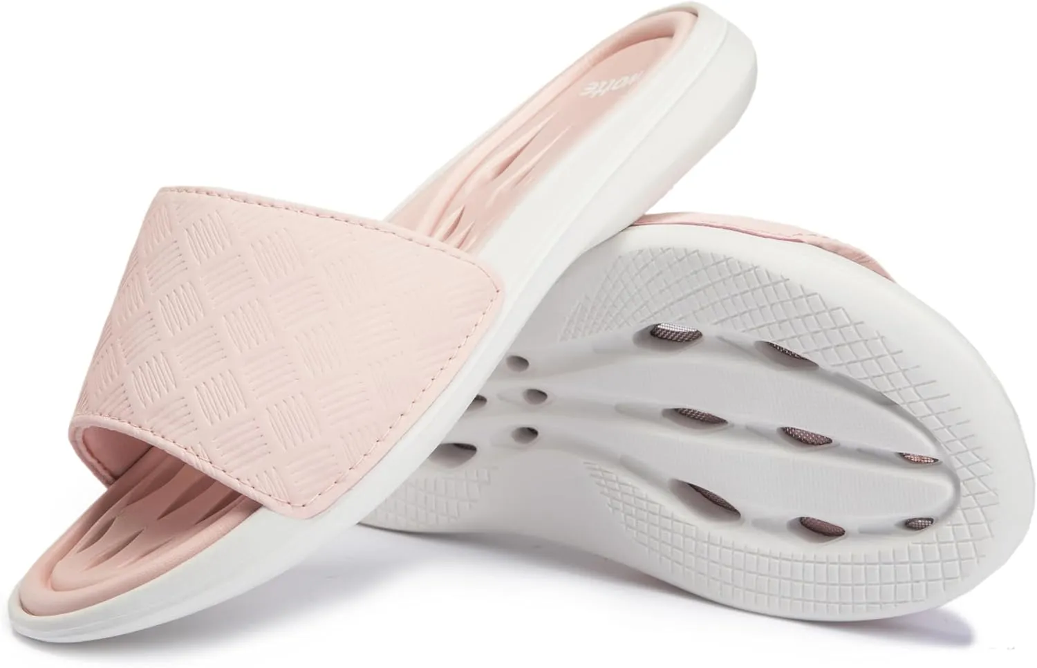 Shower Shoes for Women with Quick Drying Holes Non Slip Drain Pool Slides Lightweight Bathroom Slippers College Dorm Gym Beach Dorm Home Slides