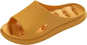 Shower Shoes,Men And Women Same Couples Quick Drying Non Slip Leakage Thick Soled Soft Soled Solid Color Home Travel Slippers for Women Men,Beach Walking Slipper