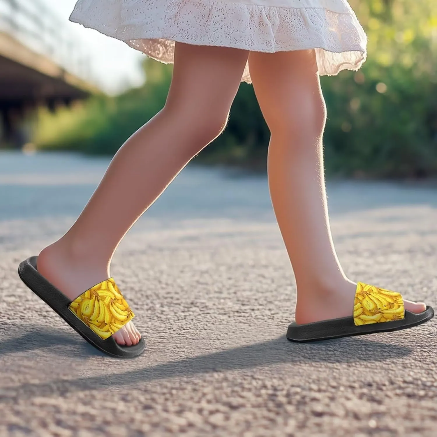 Slides for Boys Girls Quick Drying Kids Slides Sandals Non-Slip