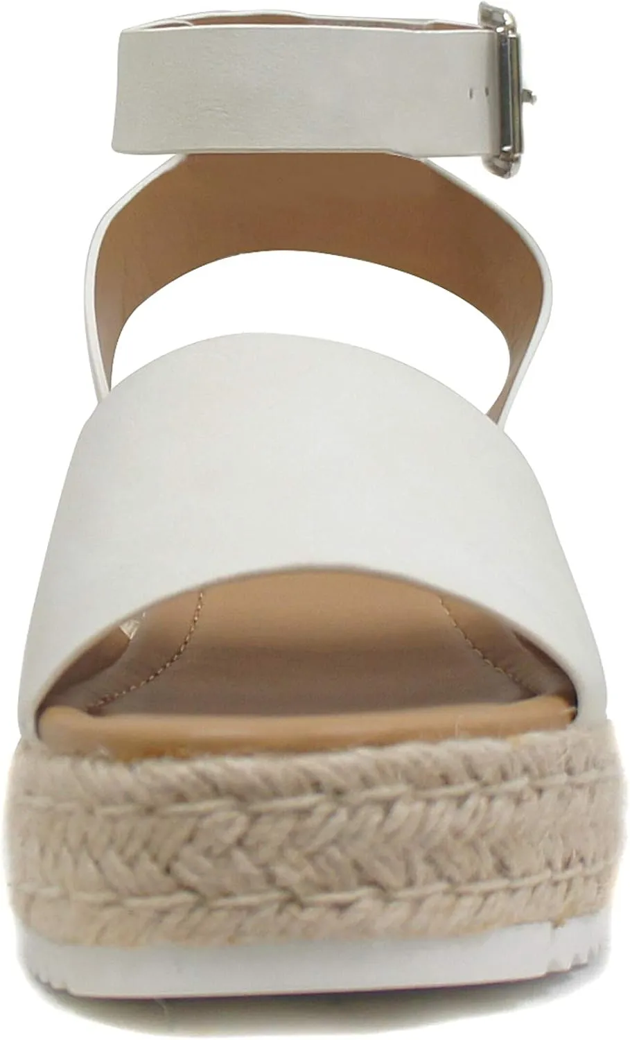 Soda Women's Shoes Clip Open Toe Casual Platform Sandals