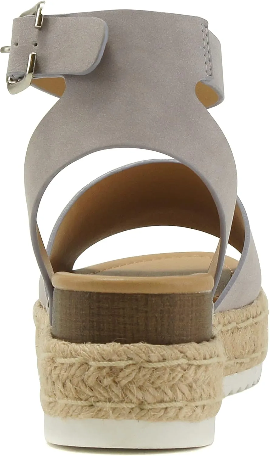 Soda Women's Shoes Clip Open Toe Casual Platform Sandals