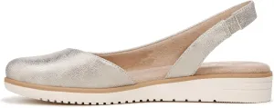SOUL Naturalizer Women's Idea-Dorsay Slingback Ballet Flats