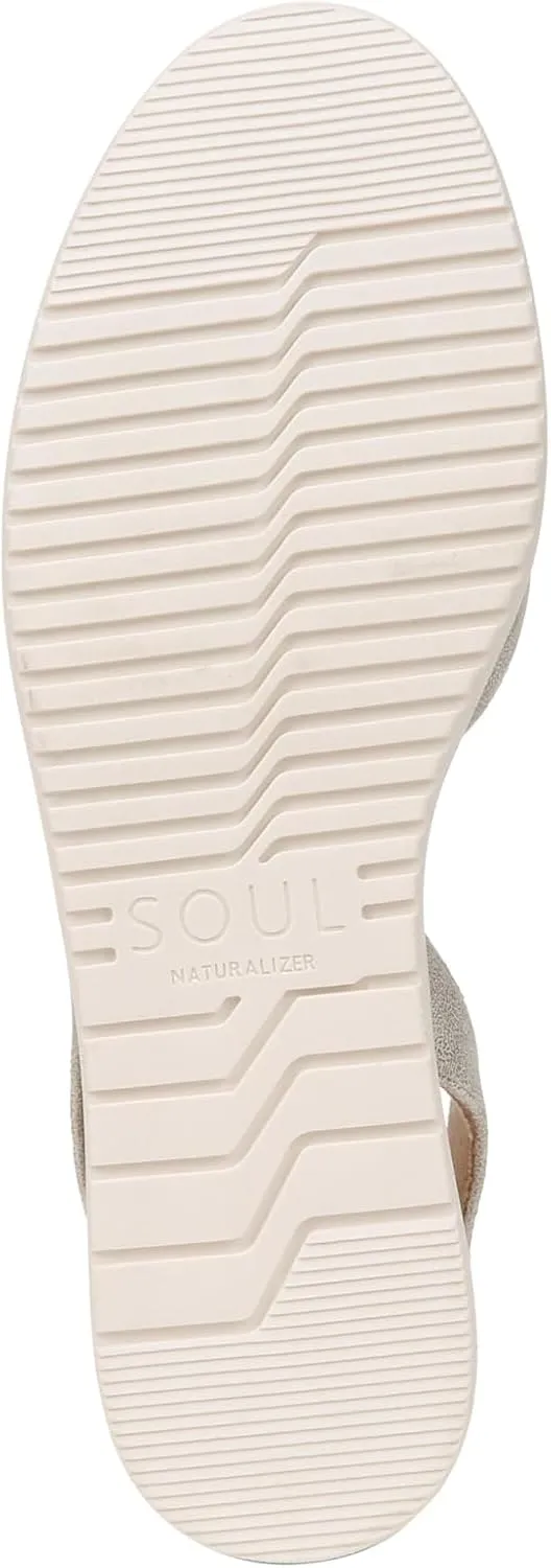SOUL Naturalizer Women's Idea-Dorsay Slingback Ballet Flats