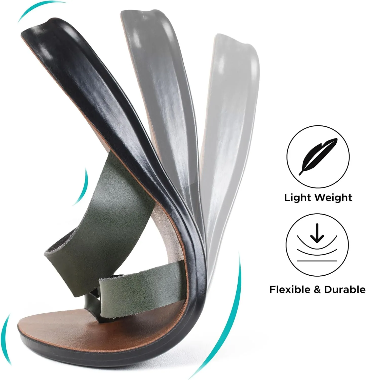 Split Toe Strap Man-Made Leather Ladies Cute Slides Outdoor Travel Dressy Flats Comfortable Walking Casual Summer Sandals for Women Fashion Footwear