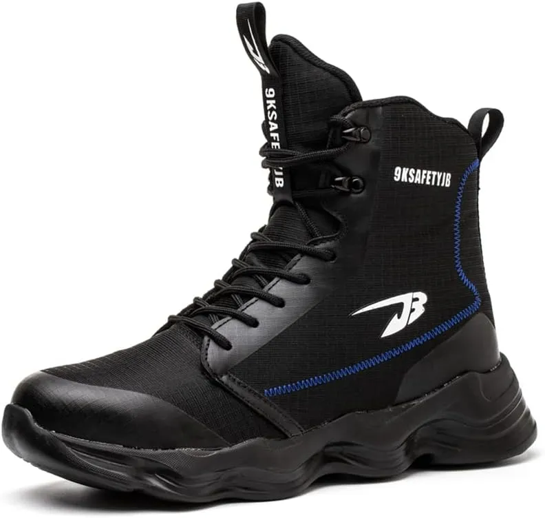 Steel Toe Shoes for Men Women Comfortable Fashion Safety Boots Lightweight Industrial & Construction Work Shoes
