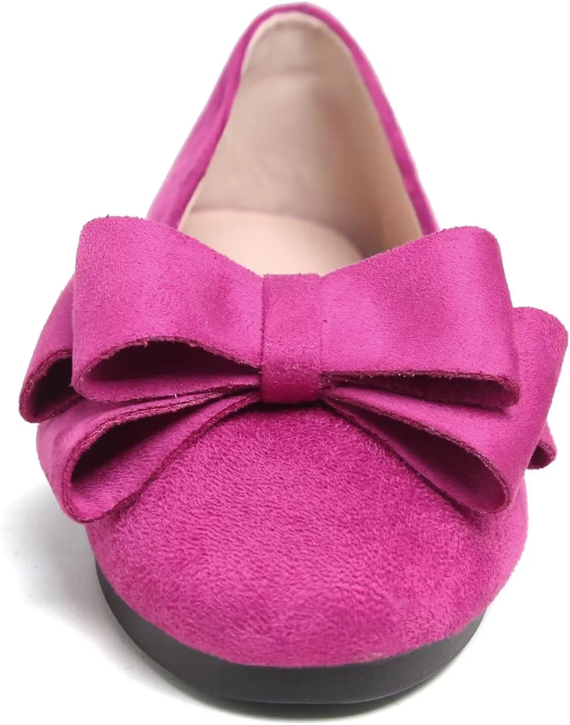 Stunner Women's Dress Flats Cute Round Toe Bowknot Flats Comfortable Ballet Flats Casual Slip On Flat Shoes