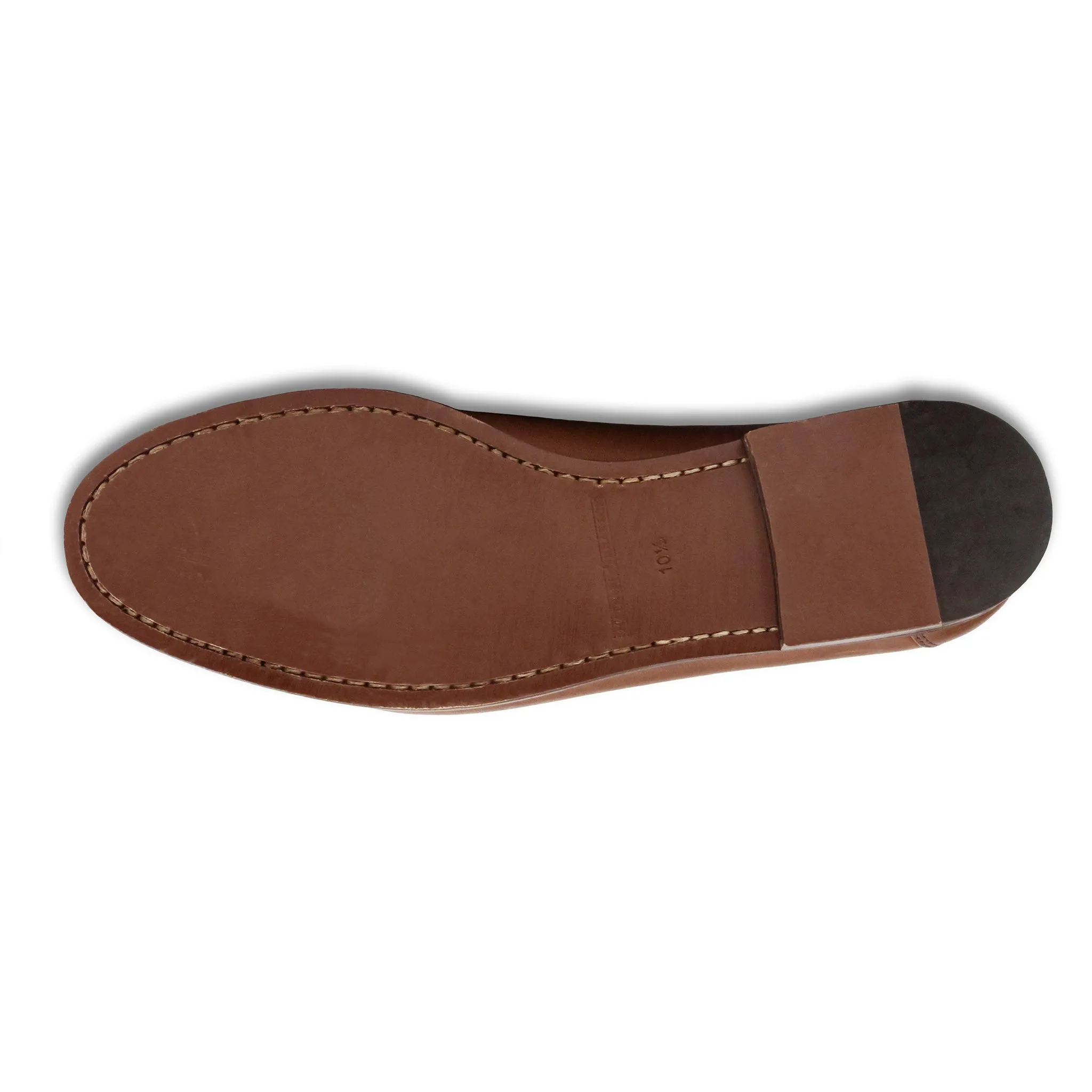 Surcingle Downing Bit Loafers (Dark Navy-Red) (Espresso Suede)