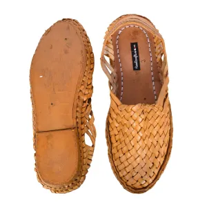 The Criss Cross Leather Men's slip on Shoes, Natural Brown Mens Flats, Mens Slippers, Flats, Handmade Slippers, Men's Shoes, Mens Casual Shoes, Indian shoes
