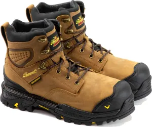 Thorogood Infinity FD 6” Waterproof Composite Toe Work Boots for Men Made with Premium Full-Grain Leather and Slip-Resistant Anti-Fatigue Outsole; EH Rated