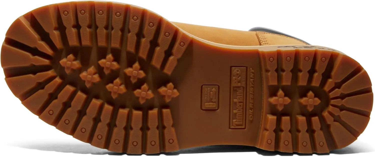 Timberland PRO Men's Direct Attach 8 Inch Steel Safety Toe Insulated Waterproof Industrial Work Boot