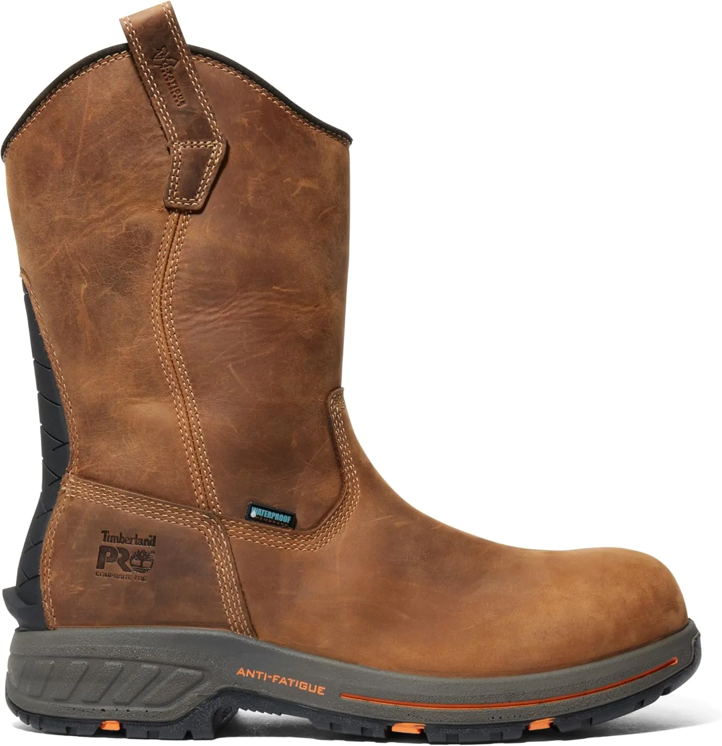 Timberland PRO Men's Helix Hd Pull-on Composite Safety Toe Waterproof Farm Ranch Work Boot