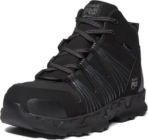 Timberland PRO Men's Powertrain Mid Alloy Safety Toe Static Dissipative Industrial Athletic Work Shoe