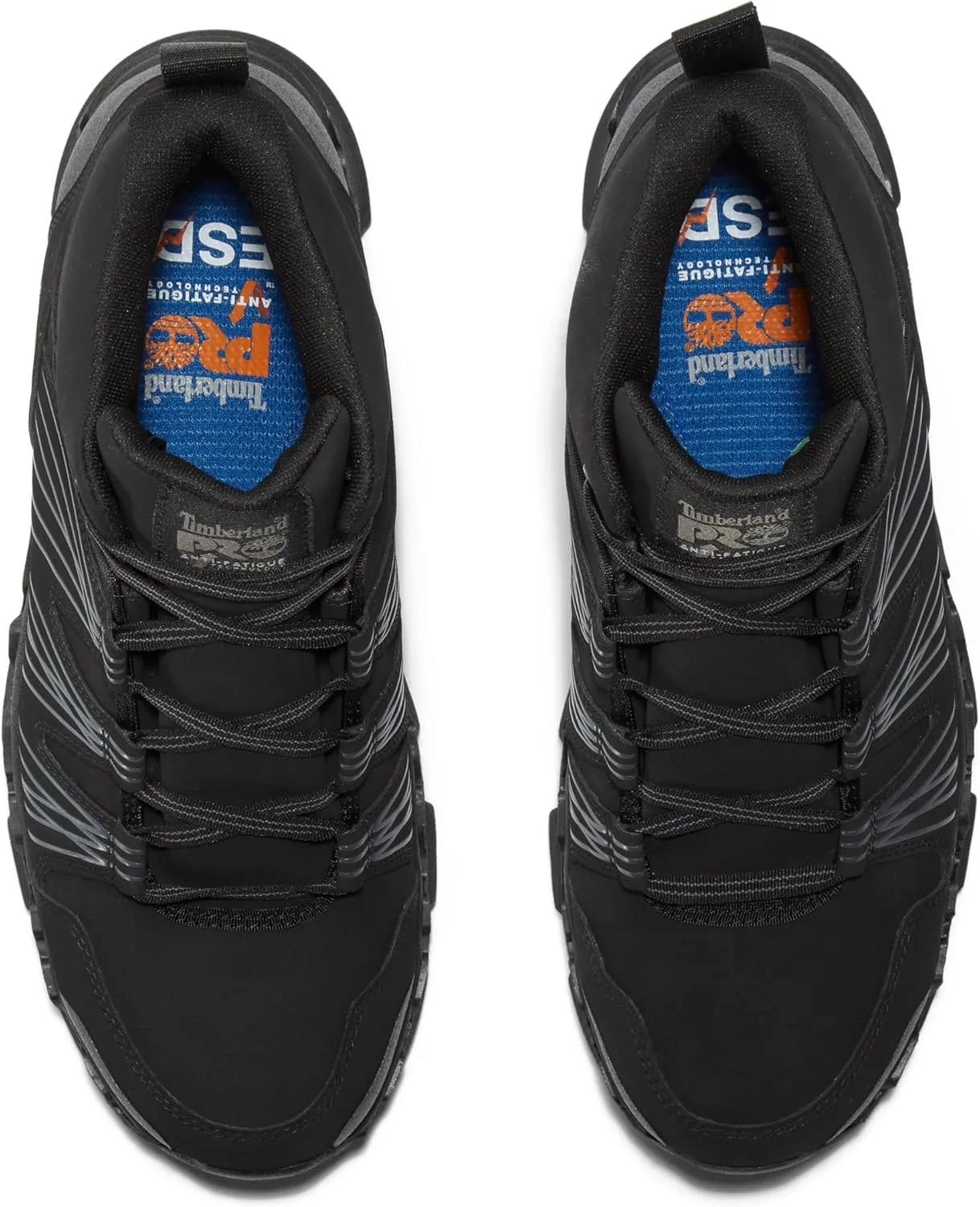 Timberland PRO Men's Powertrain Mid Alloy Safety Toe Static Dissipative Industrial Athletic Work Shoe