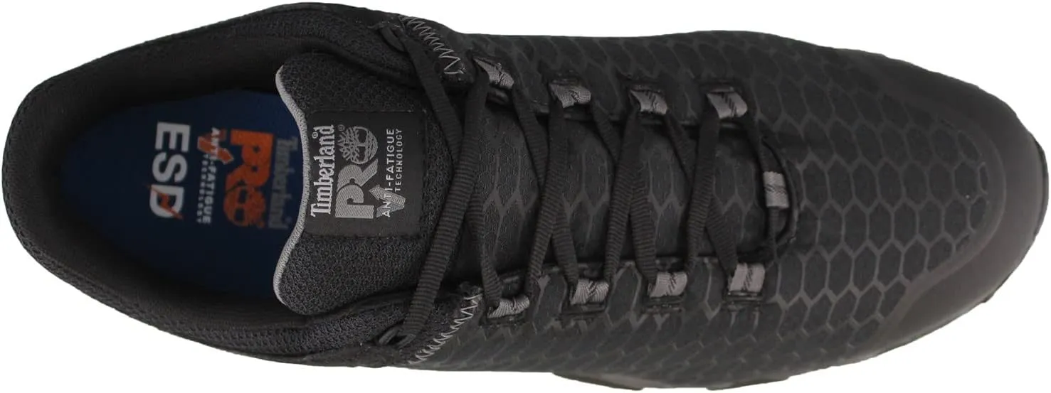 Timberland PRO Men's Powertrain Sport Alloy Safety Toe Static Dissipative Industrial Athletic Work Shoe