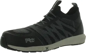 Timberland PRO® Radius Knit Composite Safety Toe Work Shoes – Rubber Outsoles – Moisture Absorbent - Breathable Black/Grey 11 D - Medium