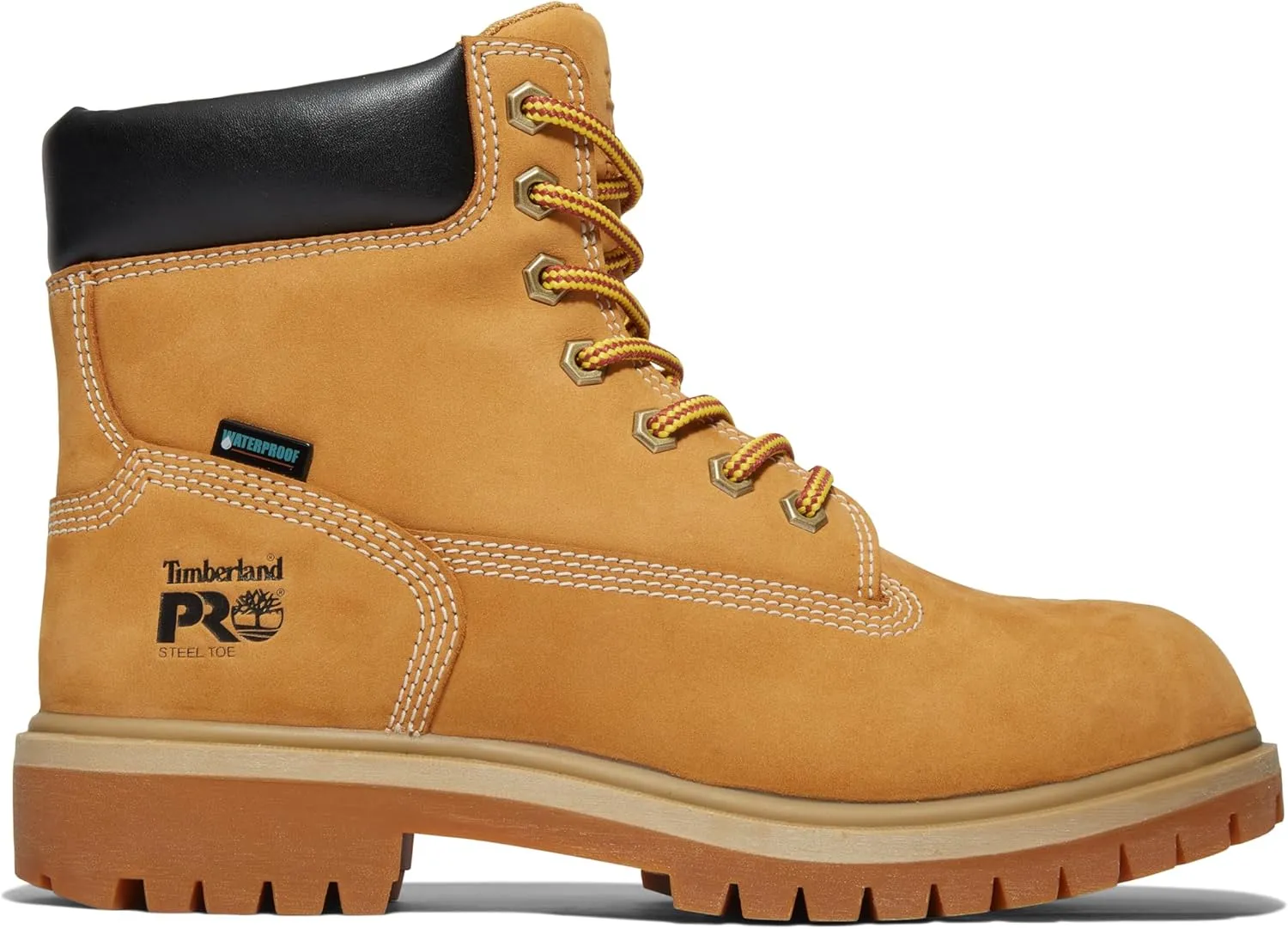 Timberland PRO Women's Direct Attach 6 Inch Steel Safety Toe Insulated Waterproof Industrial Work Boot