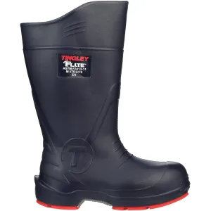 Tingley Flite 26256 Composite Safety Toe Knee Boot With Chevron-Plus Outsole, Mens 9 / Womens 11, Blue/Red