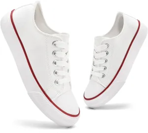 Toddler Canvas Sneakers, Non-Slip & Durable Sports Shoes for Boys & Girls, Cushioned, Breathable Kids Sneakers