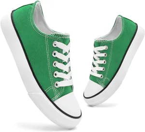Toddler Canvas Sneakers, Non-Slip & Durable Sports Shoes for Boys & Girls, Cushioned, Breathable Kids Sneakers