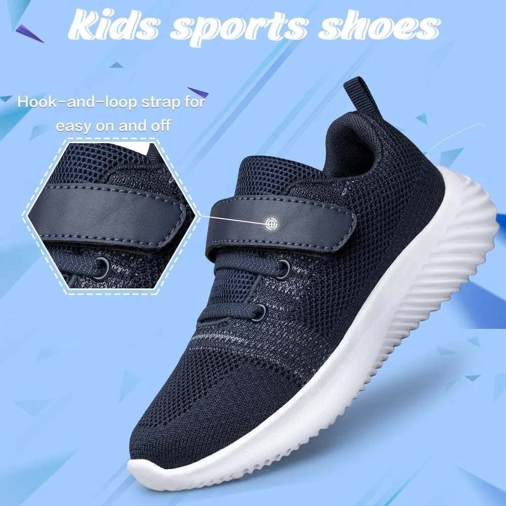 Toddler Little Kid Sneakers Boys Girls Cute Strap Walking Athletic Running Sports Shoes