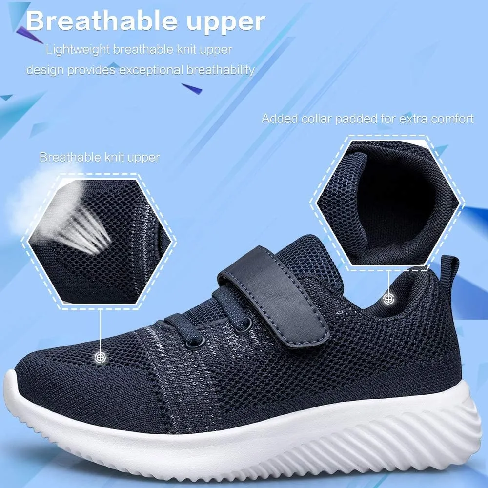 Toddler Little Kid Sneakers Boys Girls Cute Strap Walking Athletic Running Sports Shoes