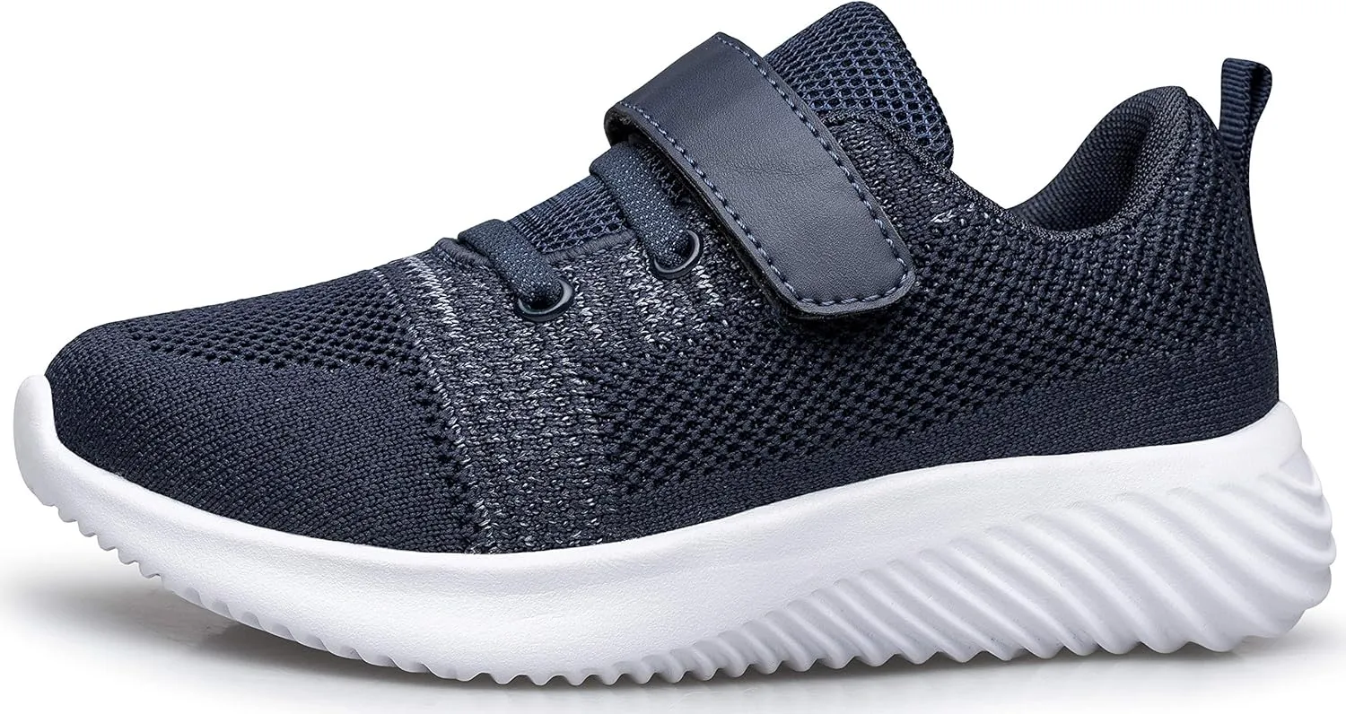 Toddler Little Kid Sneakers Boys Girls Cute Strap Walking Athletic Running Sports Shoes