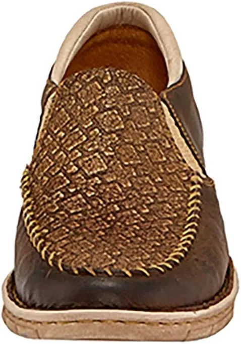 Tony Lama Womens Magdalena Slip On Flats Casual - Brown