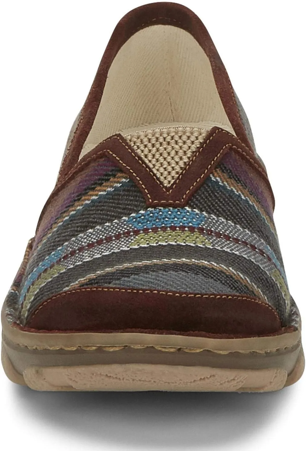 Tony Lama Womens Renata Slip On Flats Casual - Black