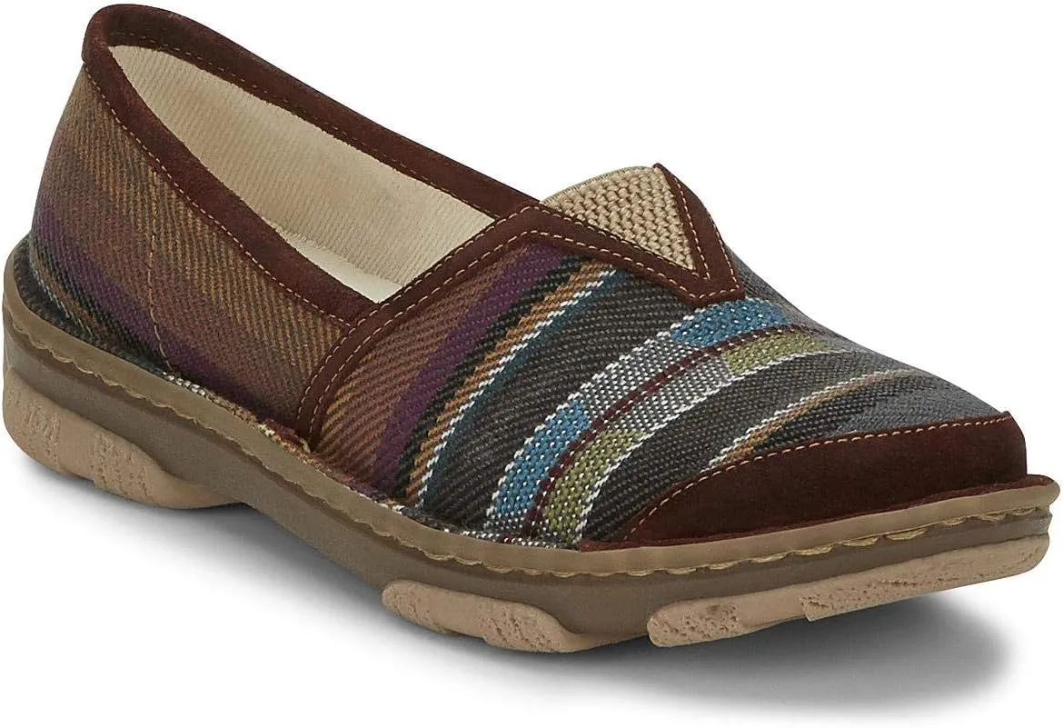 Tony Lama Womens Renata Slip On Flats Casual - Black