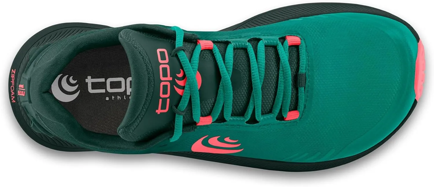 Topo Athletic Women's MT-5 Shoes - Comfortable Lightweight Cushioned Durable 5MM Drop Laced Trail Running Shoes