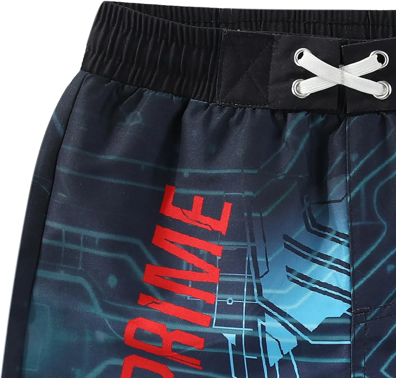 Transformers Optimus Prime Boys UPF 50  Swim Trunks Bathing Suit for Big Kids